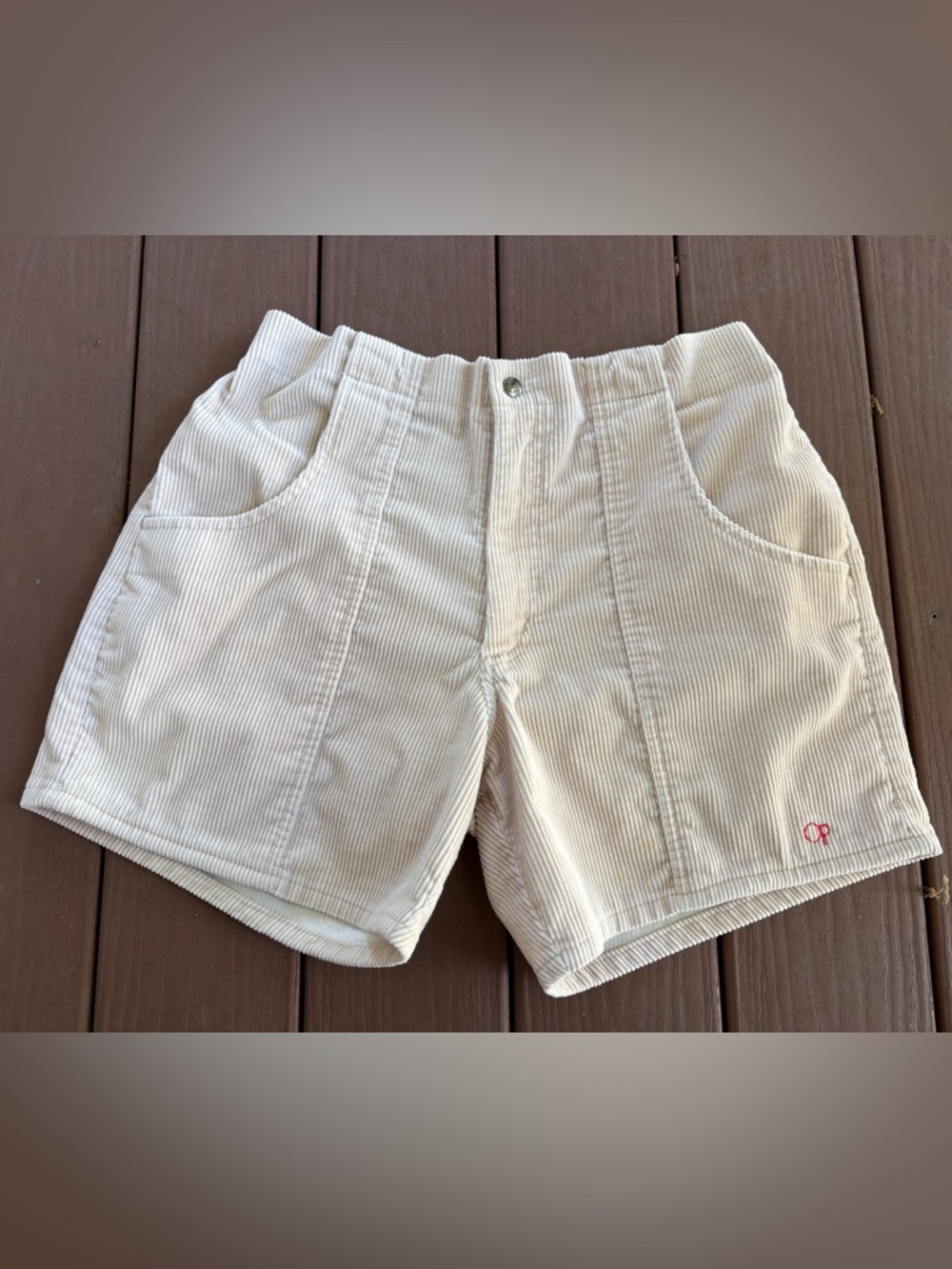 Vintage Ocean Pacific OP 6” Corduroy Shorts Men's Size 38